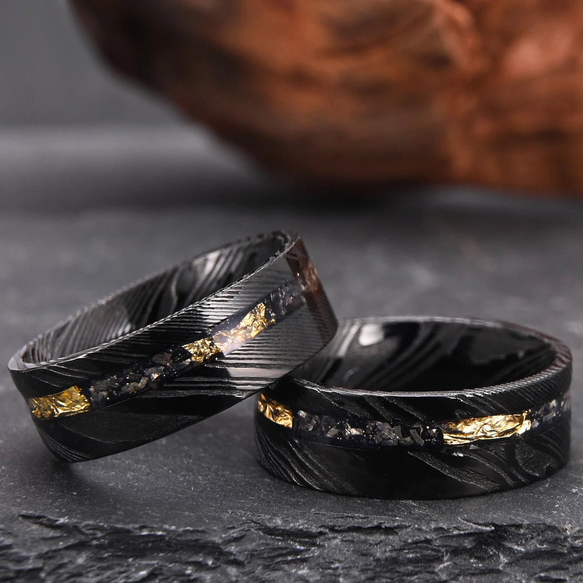 Damascus Steel Men’s Ring