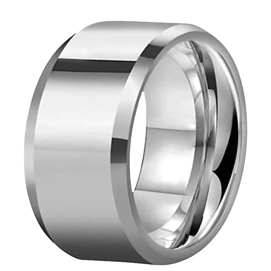 10mm Tungsten Mens Ring - rings