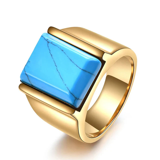 3 Stone Turquoise Ring - CG1515 2 / 12
