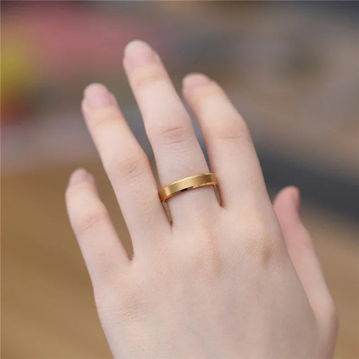 4MM Tungsten Ring