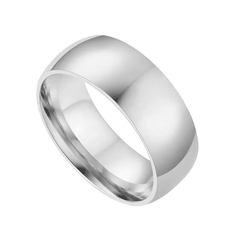 6mm Tungsten Ring - 6mm / Silver / 8