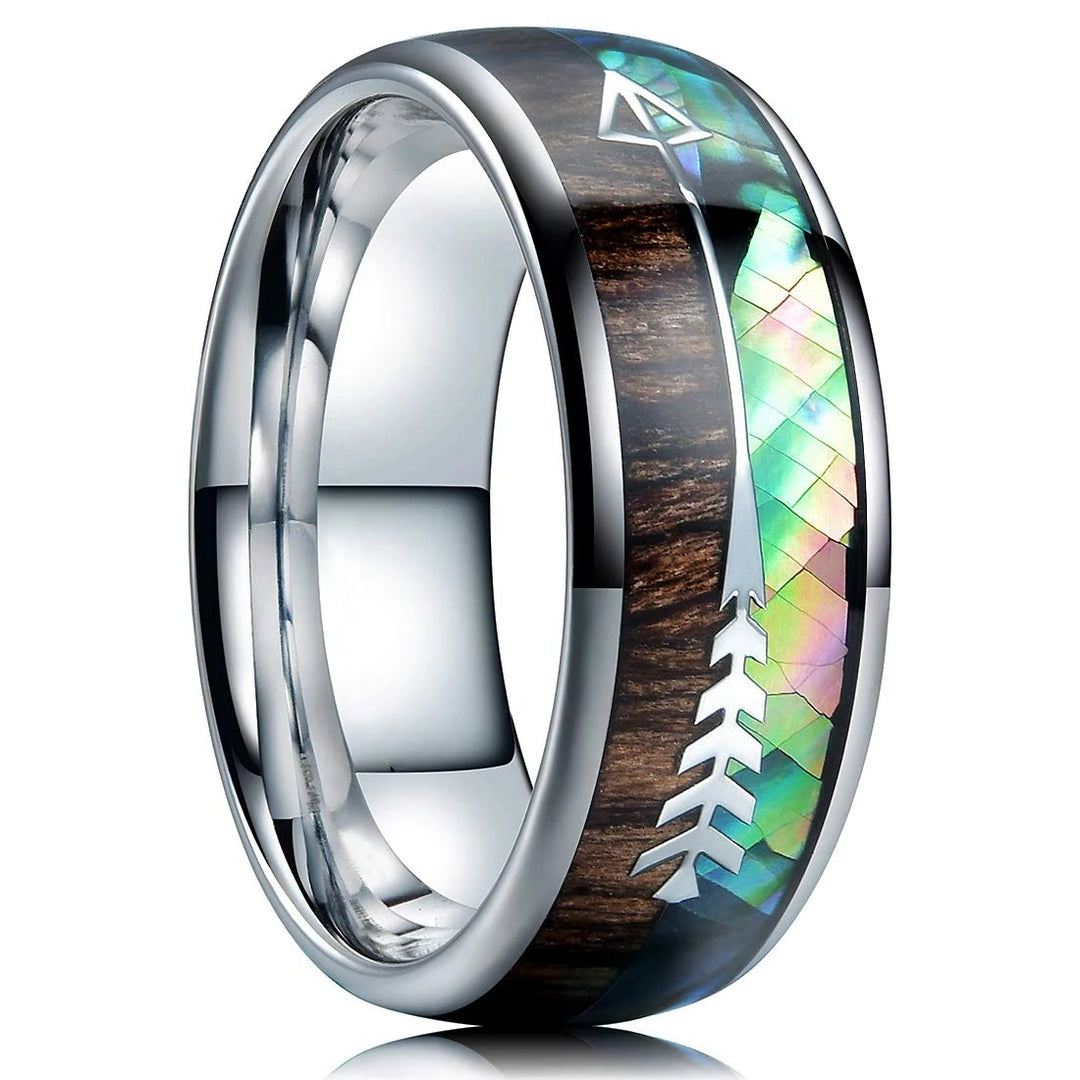 Abalone Inlay Ring