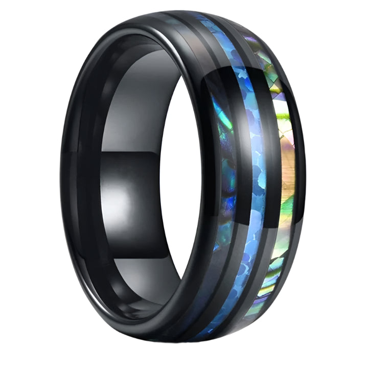Abalone Shell Wedding Ring