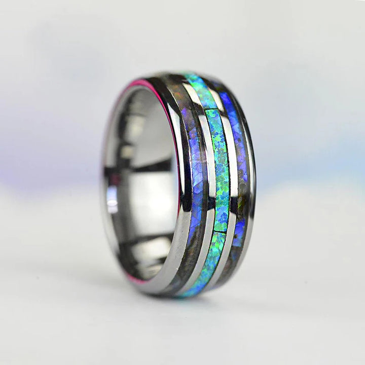 Abalone Shell Wedding Ring