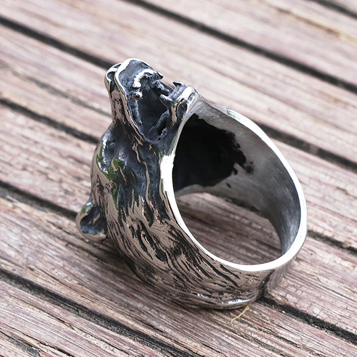 Bear Head Ring