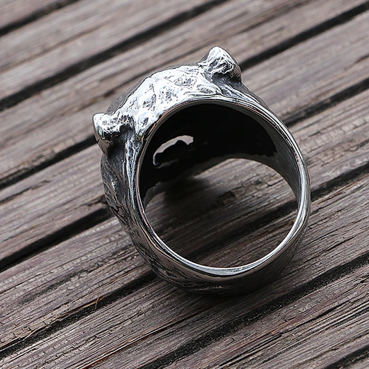 Bear Head Ring