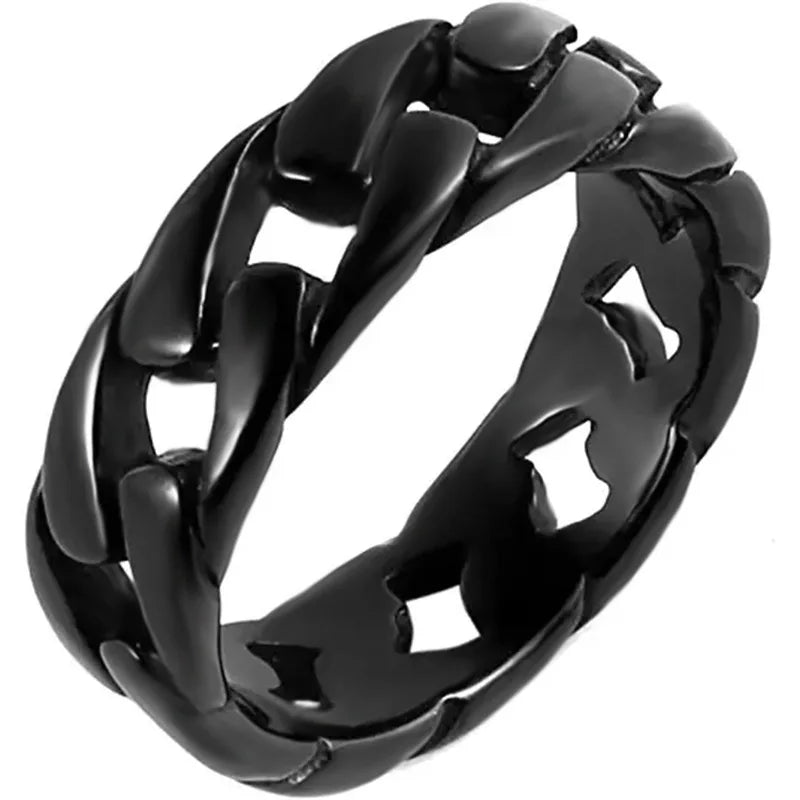 Black Chain Ring