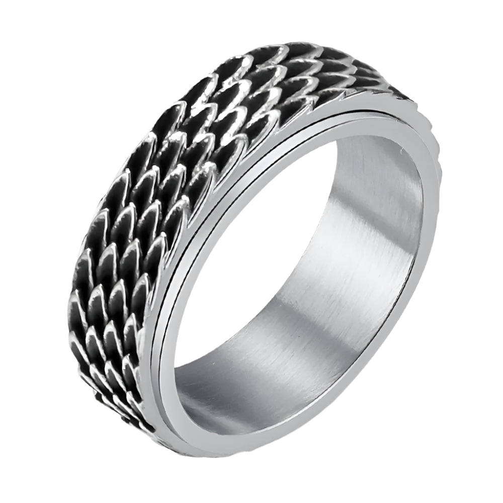 Dragon Scale Wedding Ring