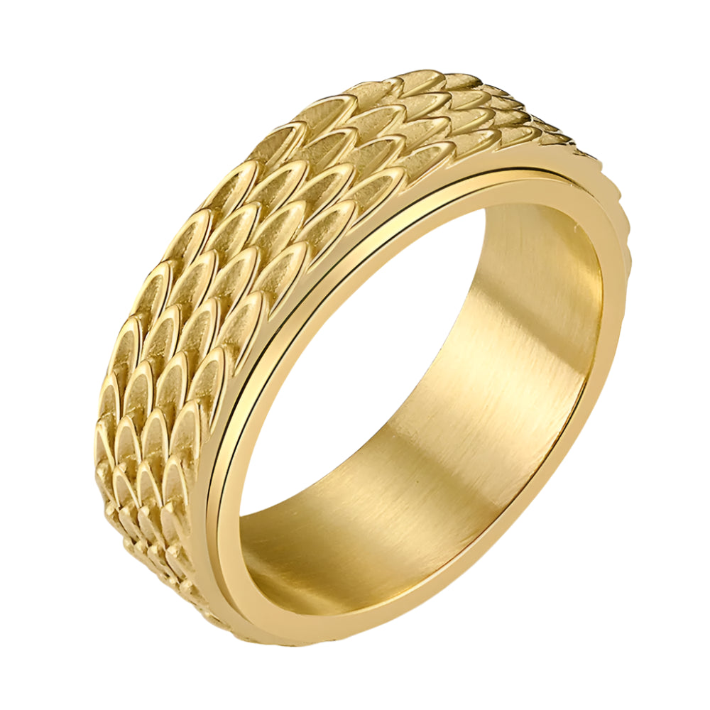 Dragon Scale Wedding Ring