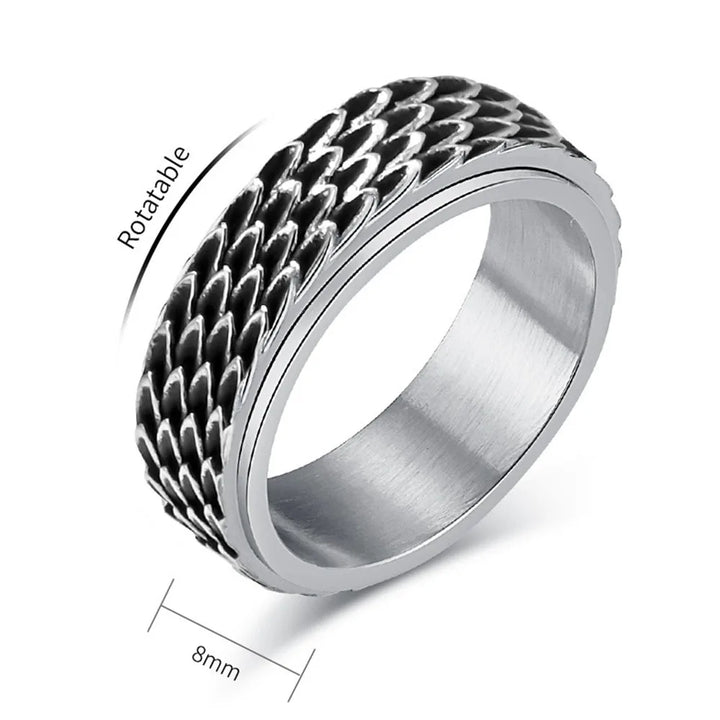 Dragon Scale Wedding Ring