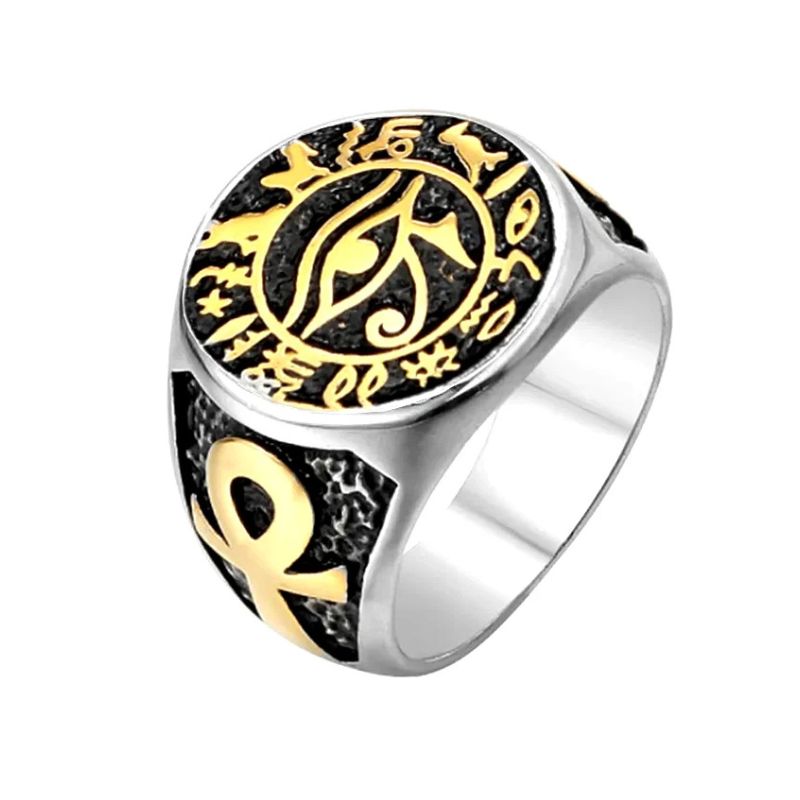 Egyptian Eye of Horus Ring
