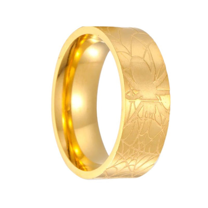 Gold Spider Ring