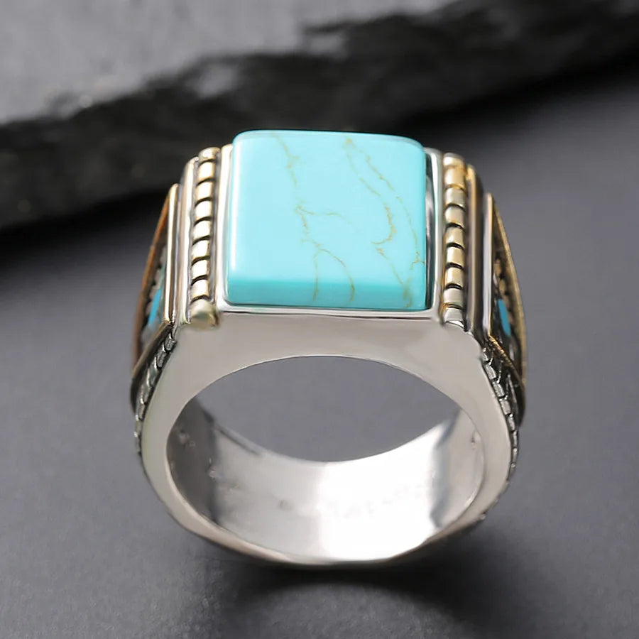 Band Turquoise Ring