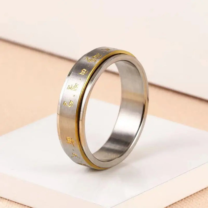 Buddhist Prayer Ring