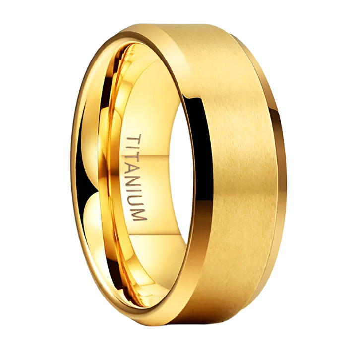 Titanium Band Ring - 8mm / 6.5