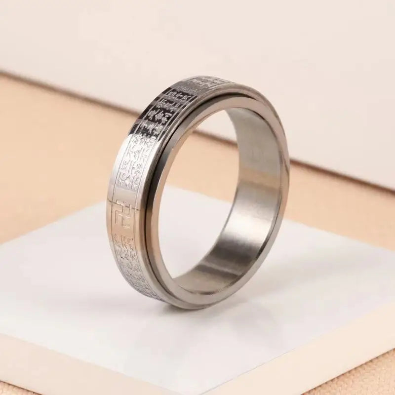 Buddhist Prayer Ring