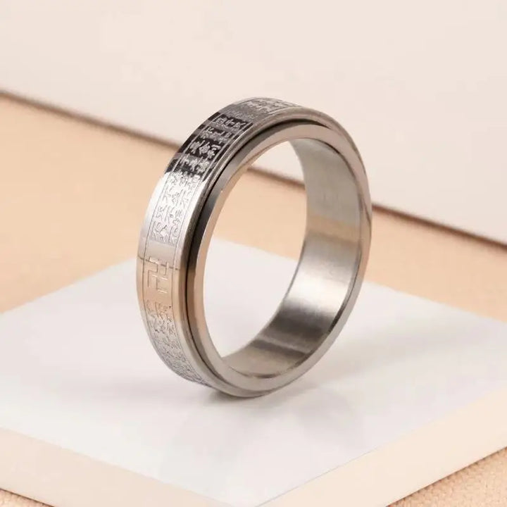 Buddhist Prayer Ring