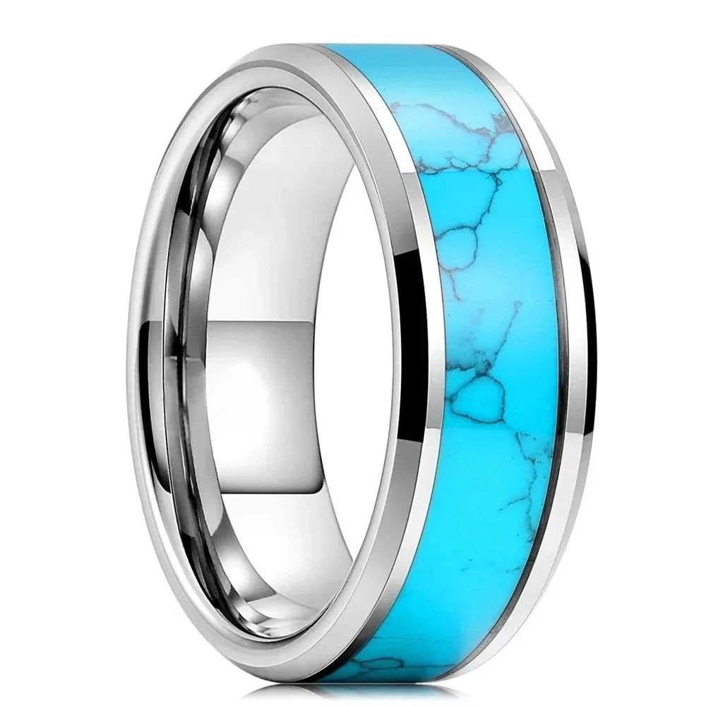 Inlaid Turquoise Ring