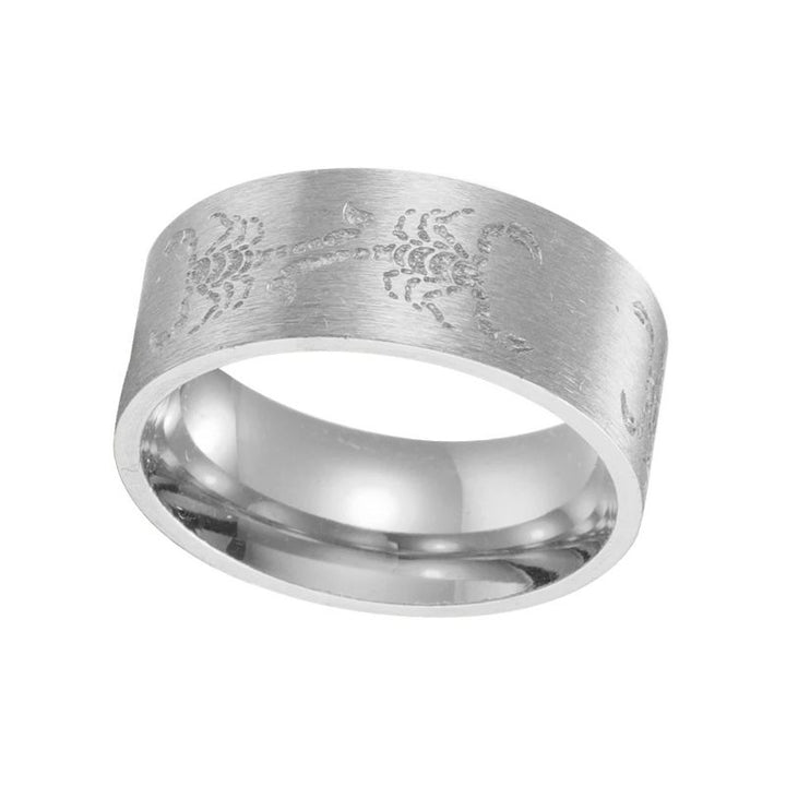 Mens Silver Scorpion Ring