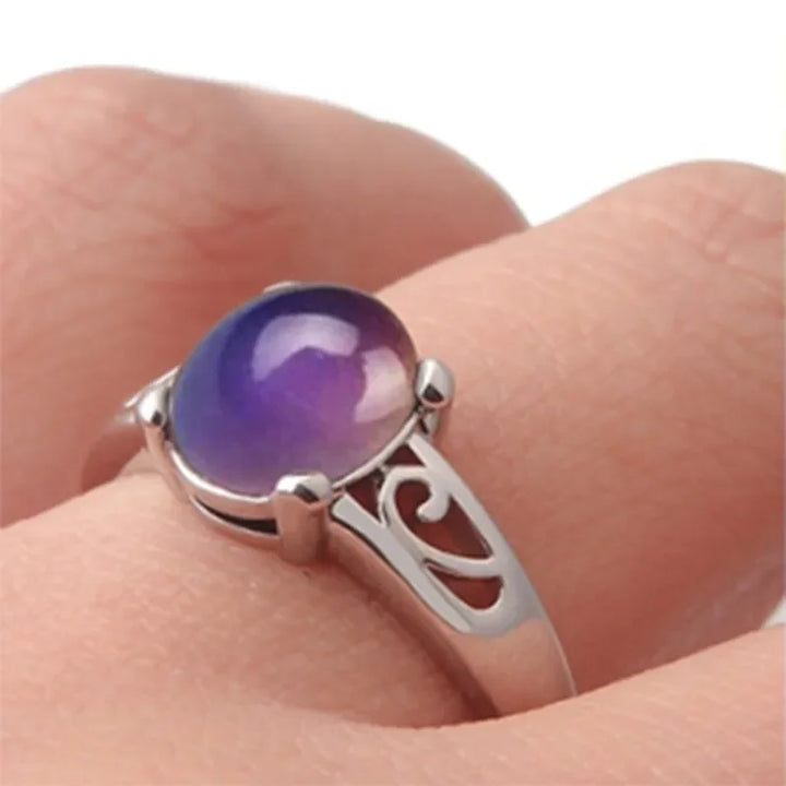 Mood Oval Finger Ring