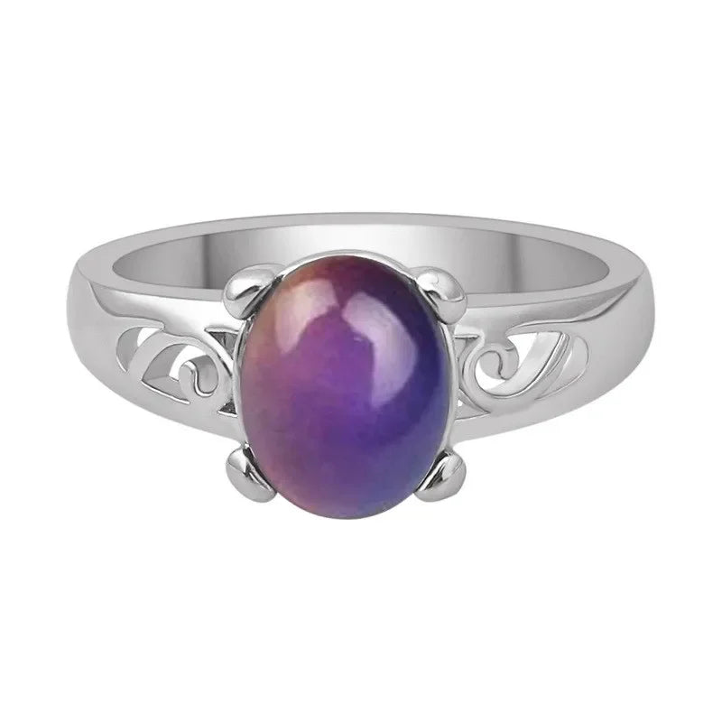 Mood Oval Finger Ring