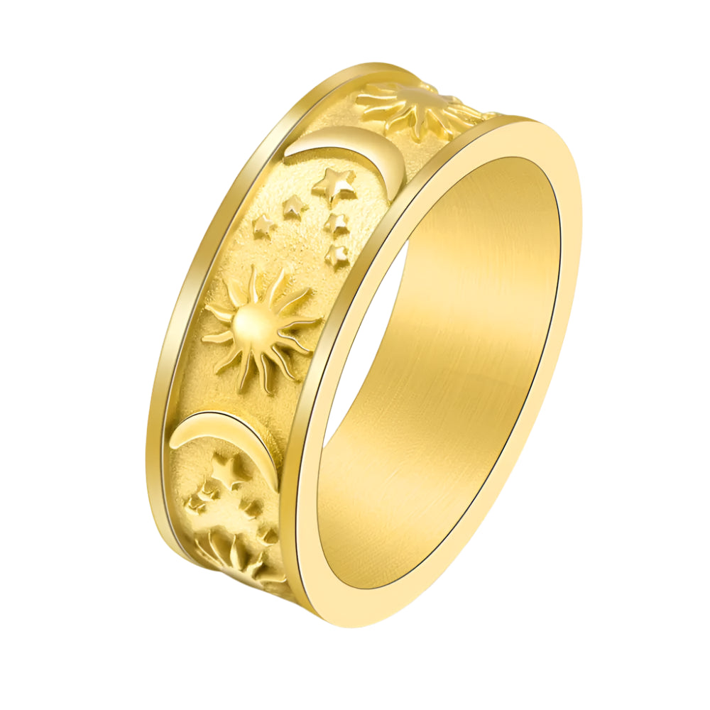 Moon and Sun Ring