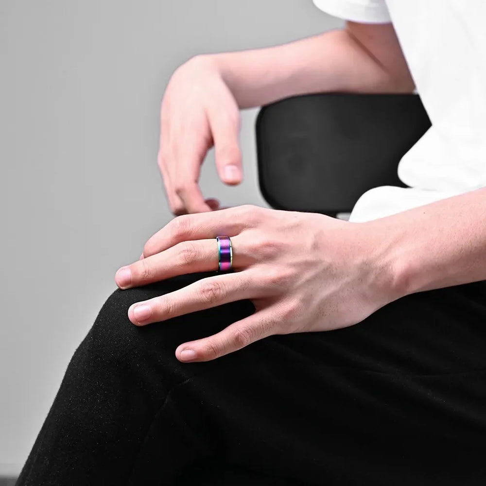 Rainbow Engagement Ring