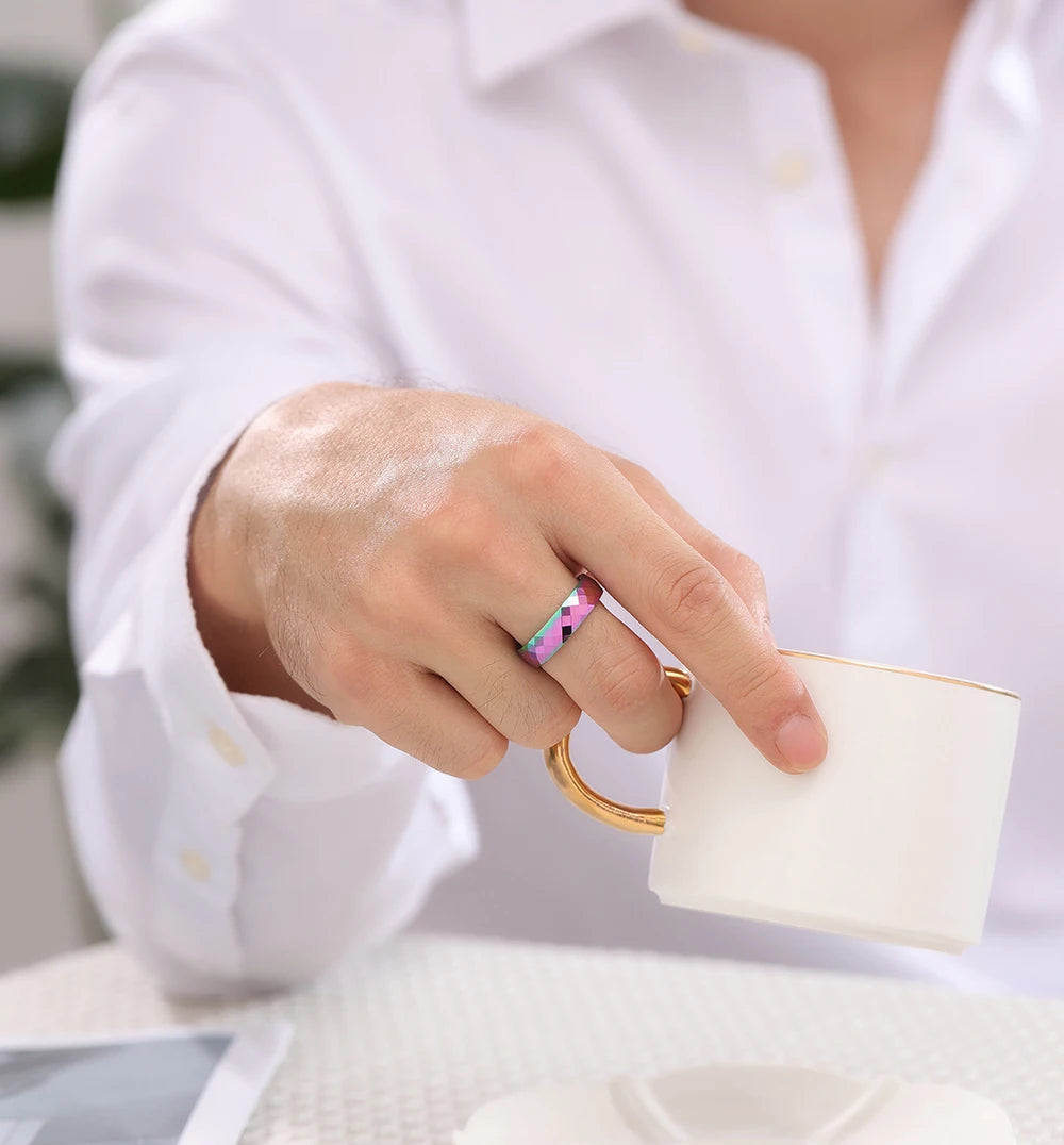 Rainbow Wedding Ring