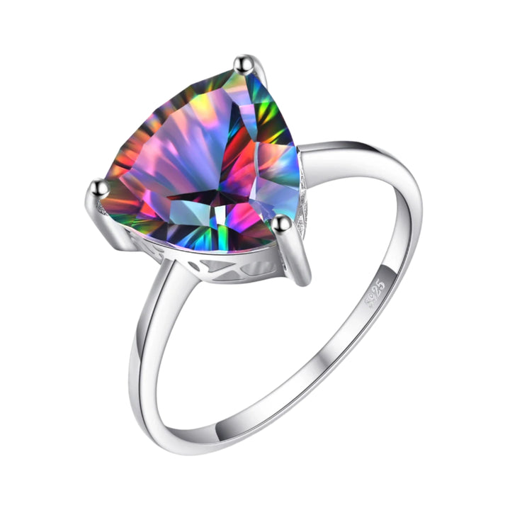 Rainbow Heart Ring