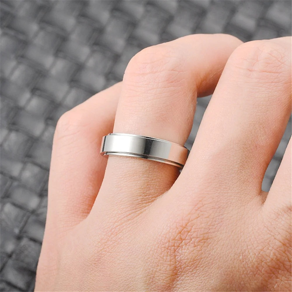 Stress Spinner Ring
