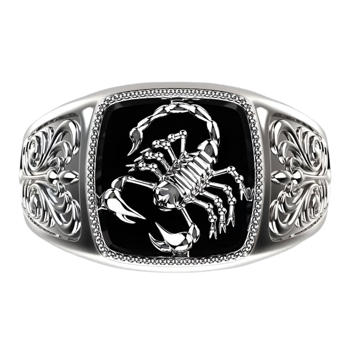 Silver Scorpion Ring