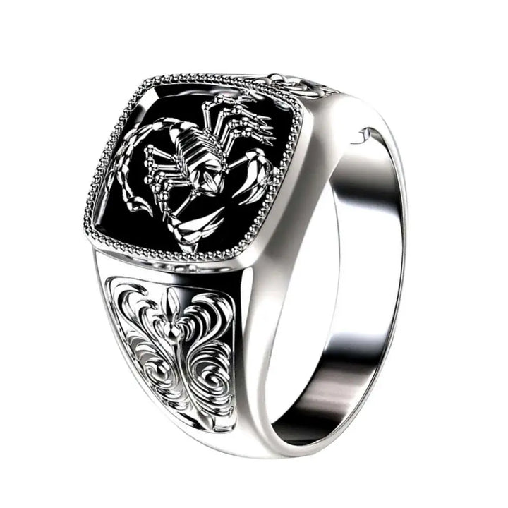 Silver Scorpion Ring