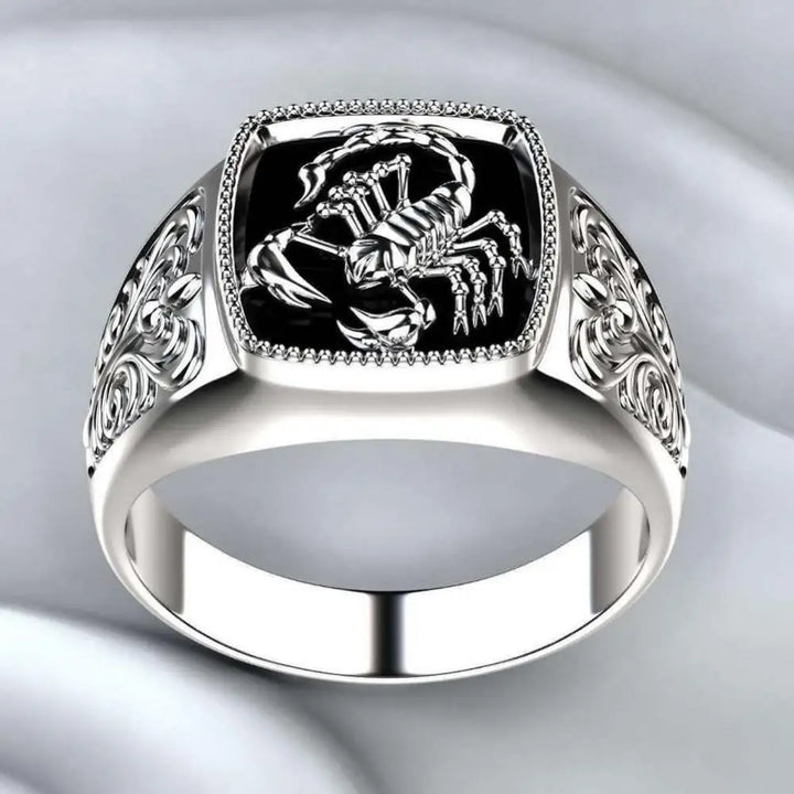 Silver Scorpion Ring
