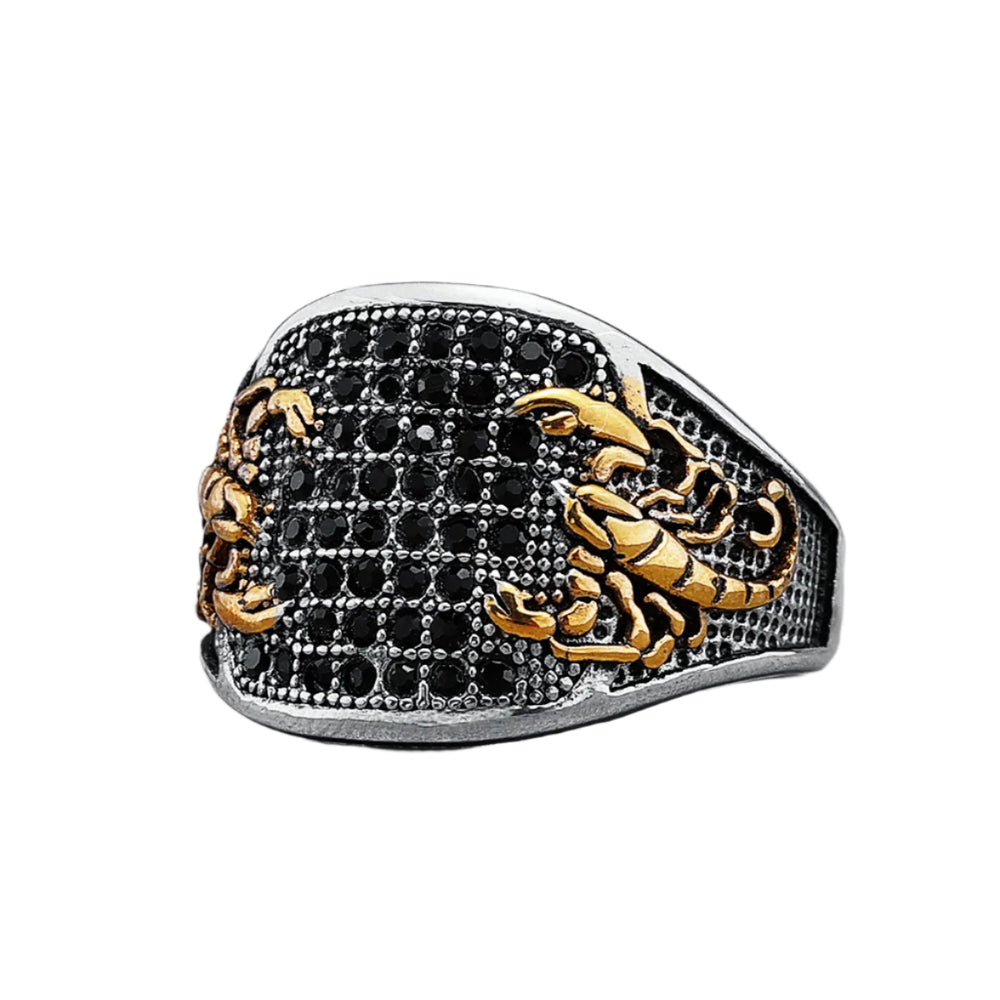 Stainless Steel Scorpion Ring