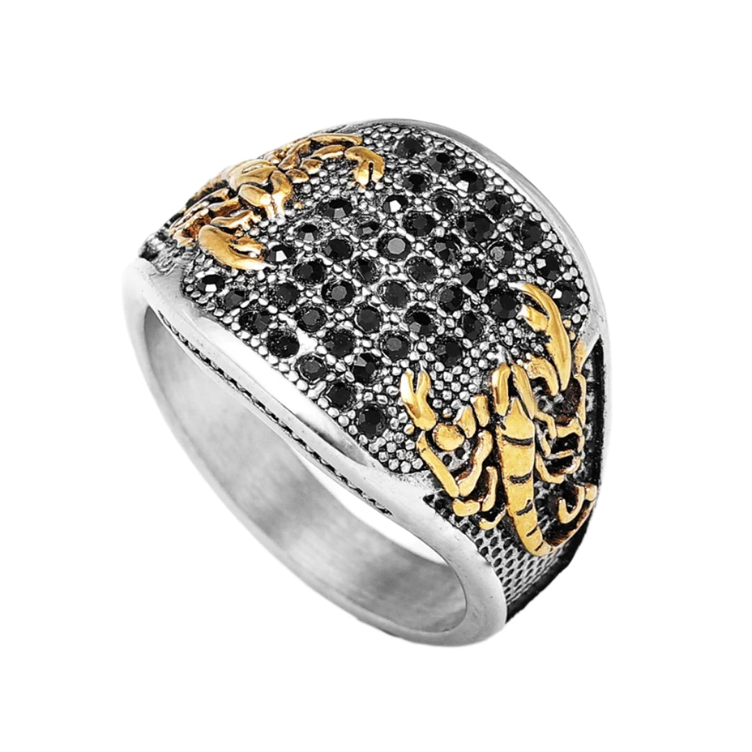 Stainless Steel Scorpion Ring
