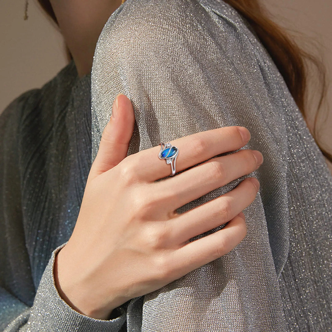Sterling Silver Mood Ring