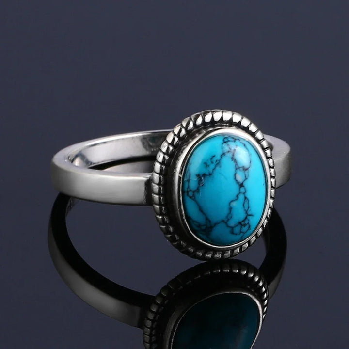 Sterling Silver Turquoise Stone Ring