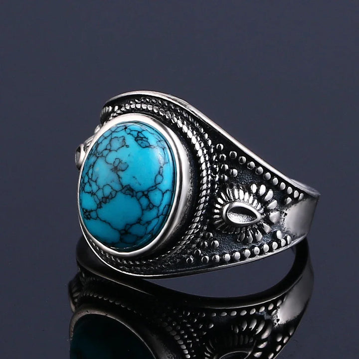 Sterling Silver Turquoise Stone Ring