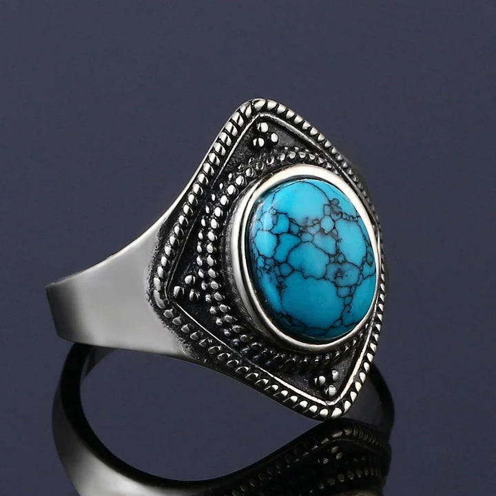 Sterling Silver Turquoise Stone Ring