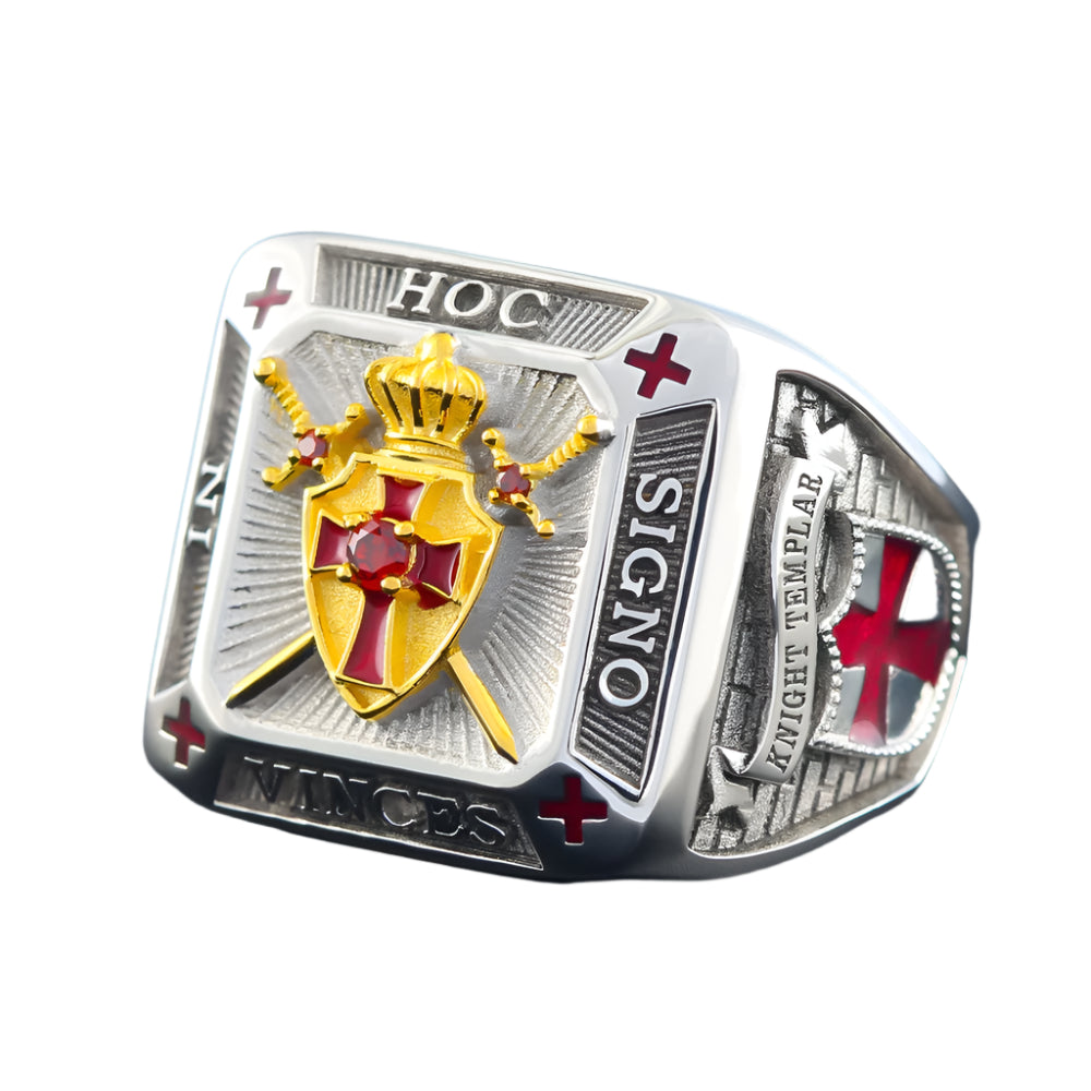 Sterling Silver Templar Ring