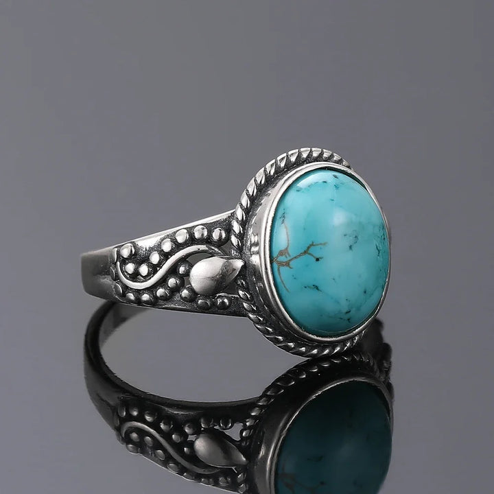Sterling Silver Turquoise Stone Ring