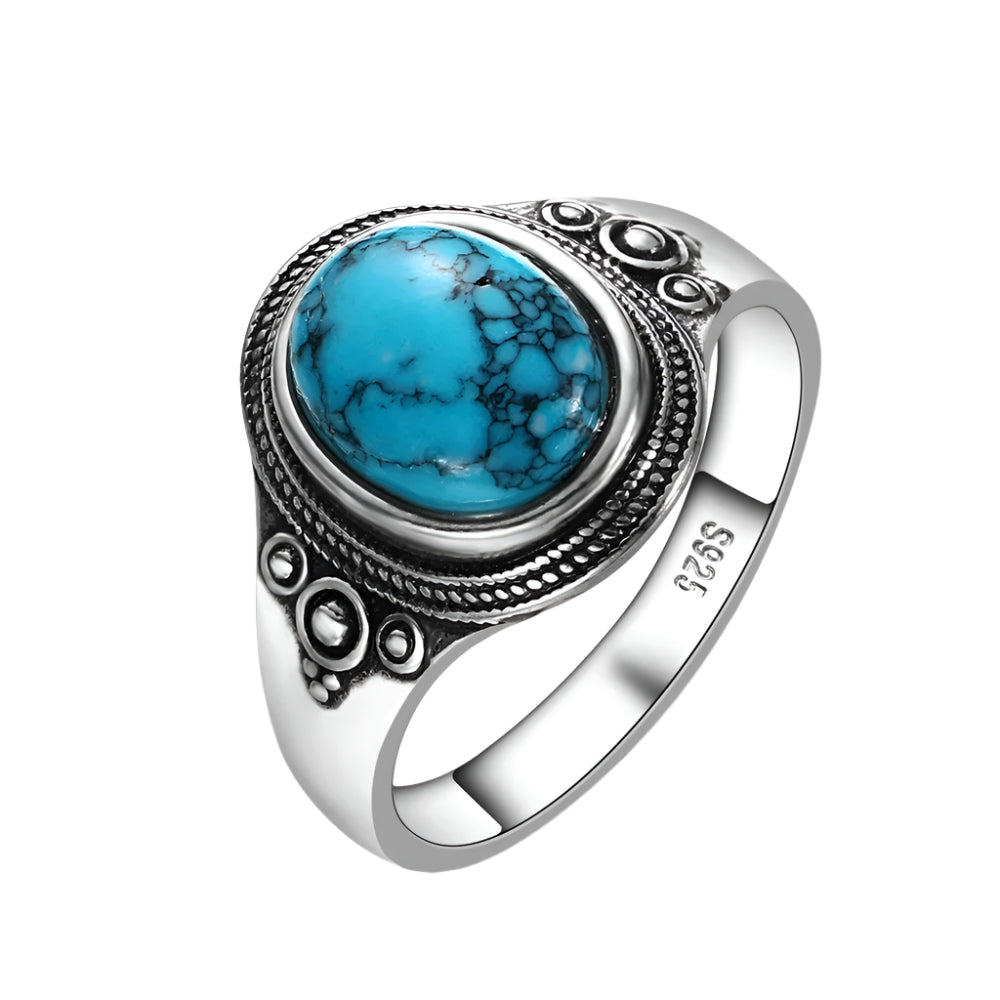 Sterling Silver Turquoise Stone Ring
