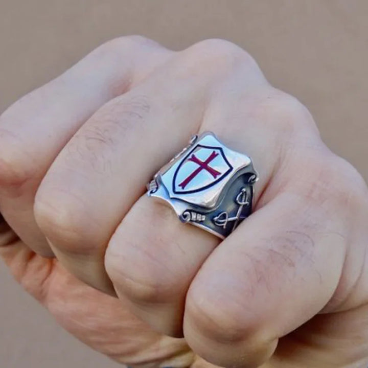 Templar Cross Ring