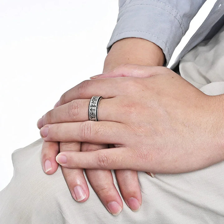 Titanium Viking Ring