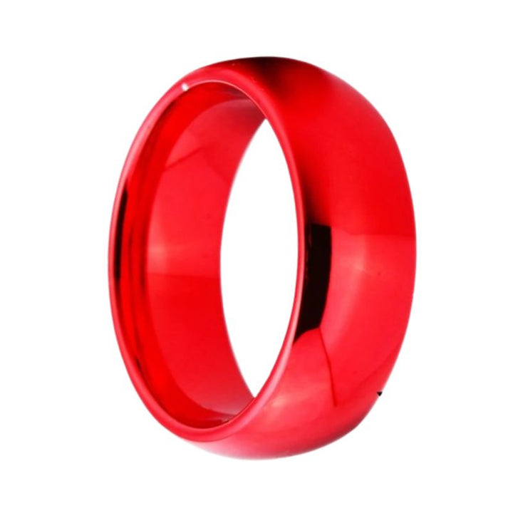 Red Tungsten Ring