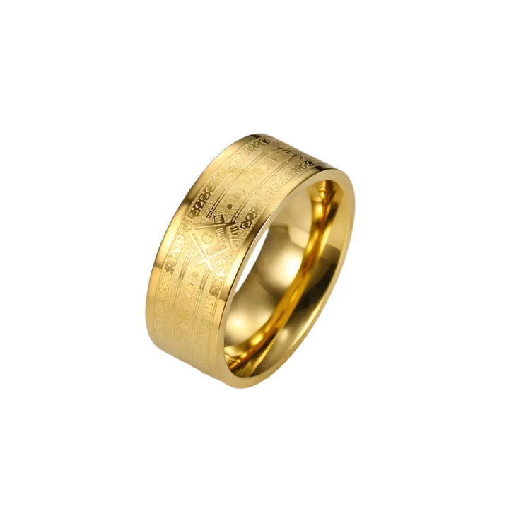 All Seeing Eye Masonic Ring
