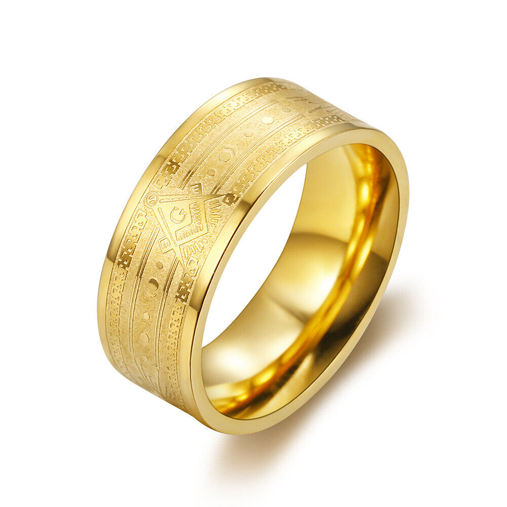 All Seeing Eye Masonic Ring