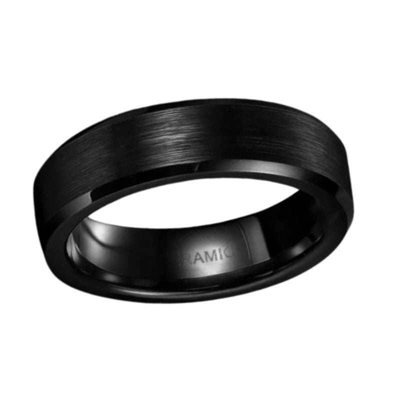 Black Ceramic Ring