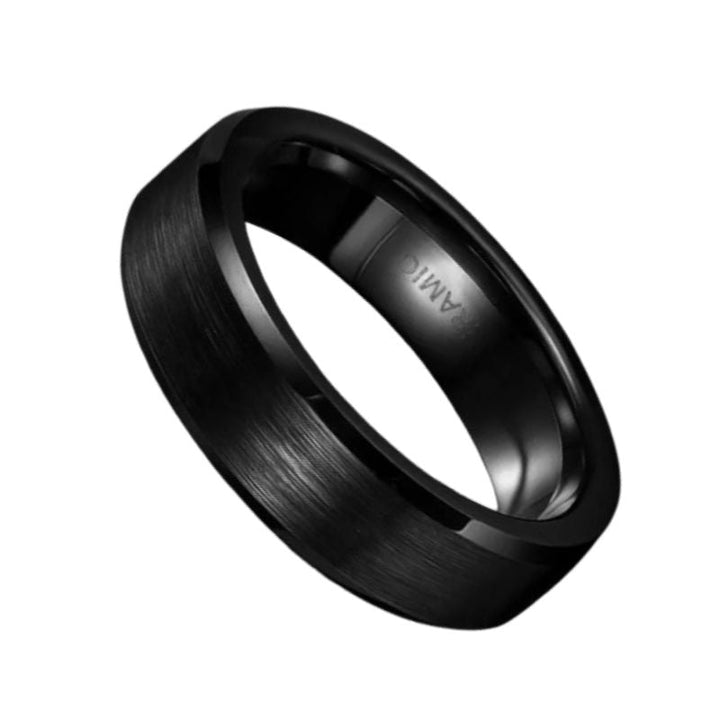 Black Ceramic Ring