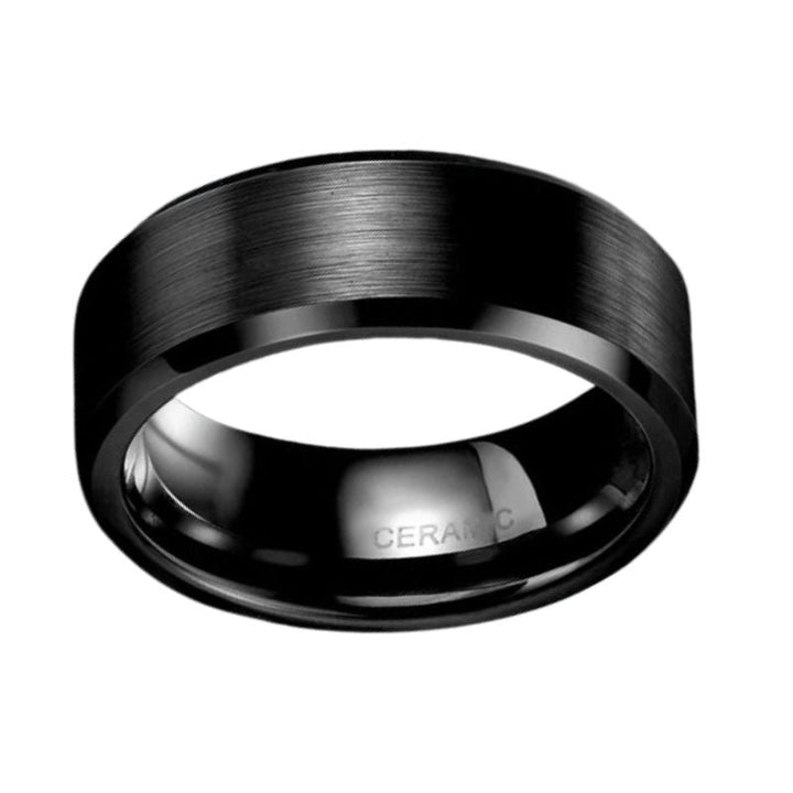 Black Ceramic Ring